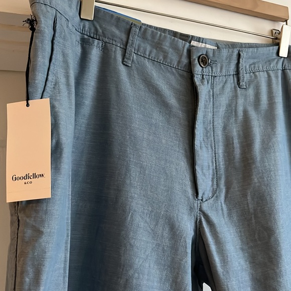 NWOT Goodfellow & Co - Light Blue Linden Shorts - Size 38 - Picture 4 of 10